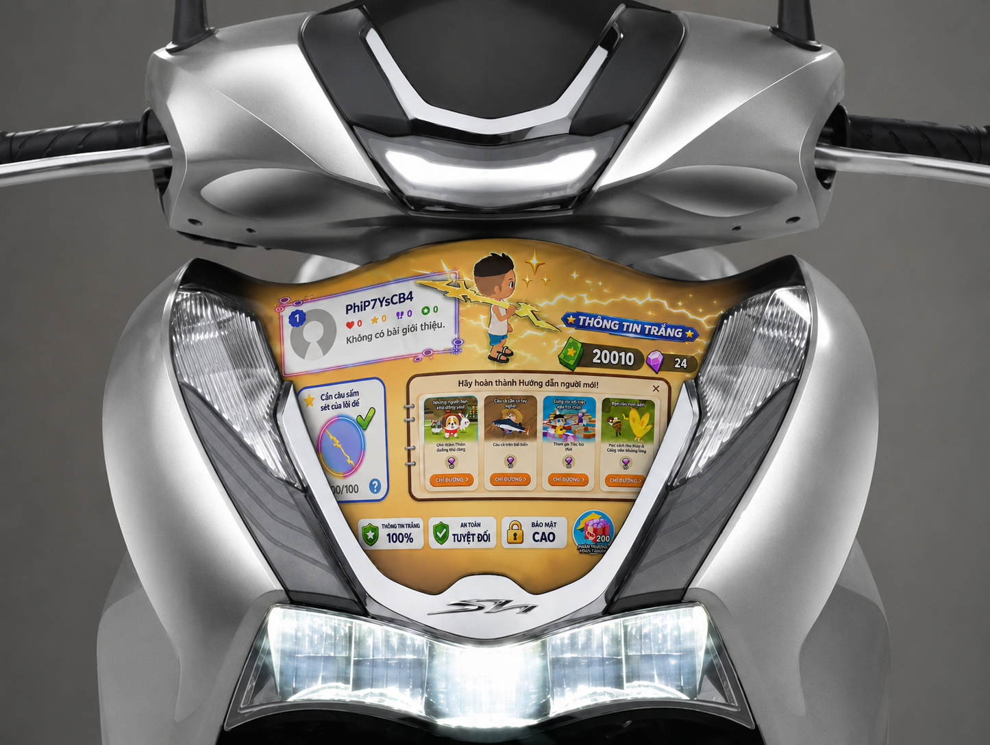 SH 350 ( CẦN SẤM SÉT )